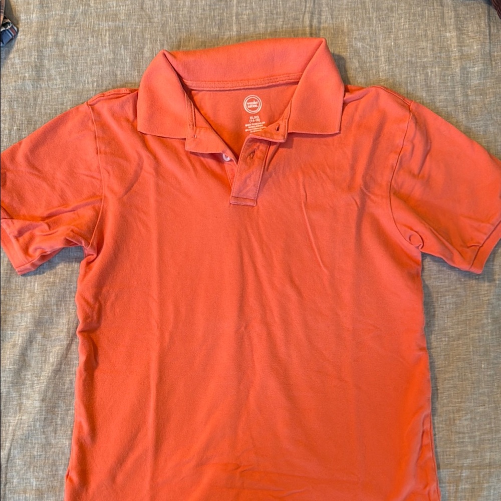 Orange Polo Shirt